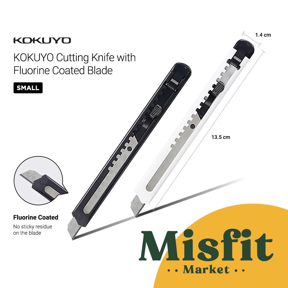 

KOKUYO Cutter with Fluorine Coated Blade BLACK WHITE