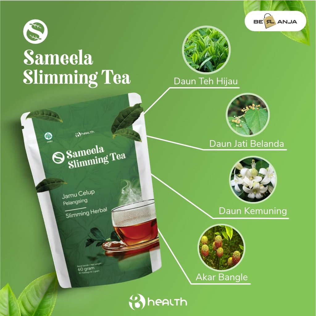 

Sameela Slimming Tea Berlcosmetic Berl Kosmetic Korea Halal Mui Bpom