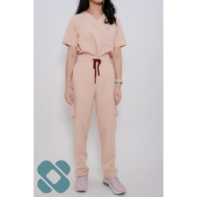 Baju Jaga - SCRB - Classic - Light Latte - XXL