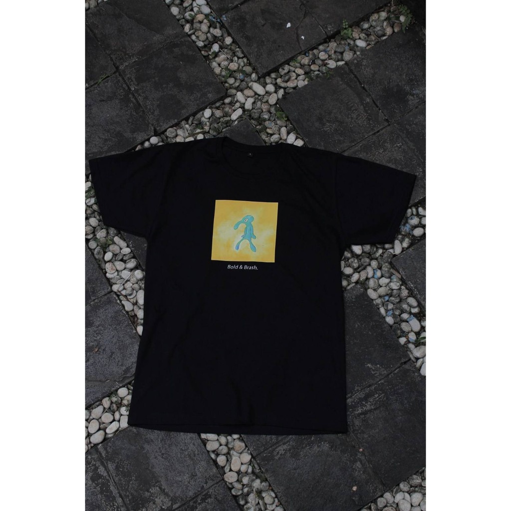 [Bold&Brash] Squidward "Tampan Dan Berani" T-Shirt