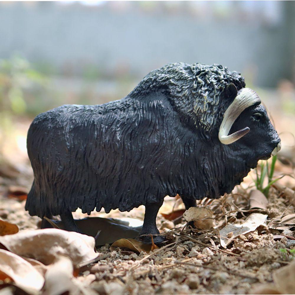 R-flower Musk-ox Model Hewan / Bunga Untuk Edukasi Dini Anak