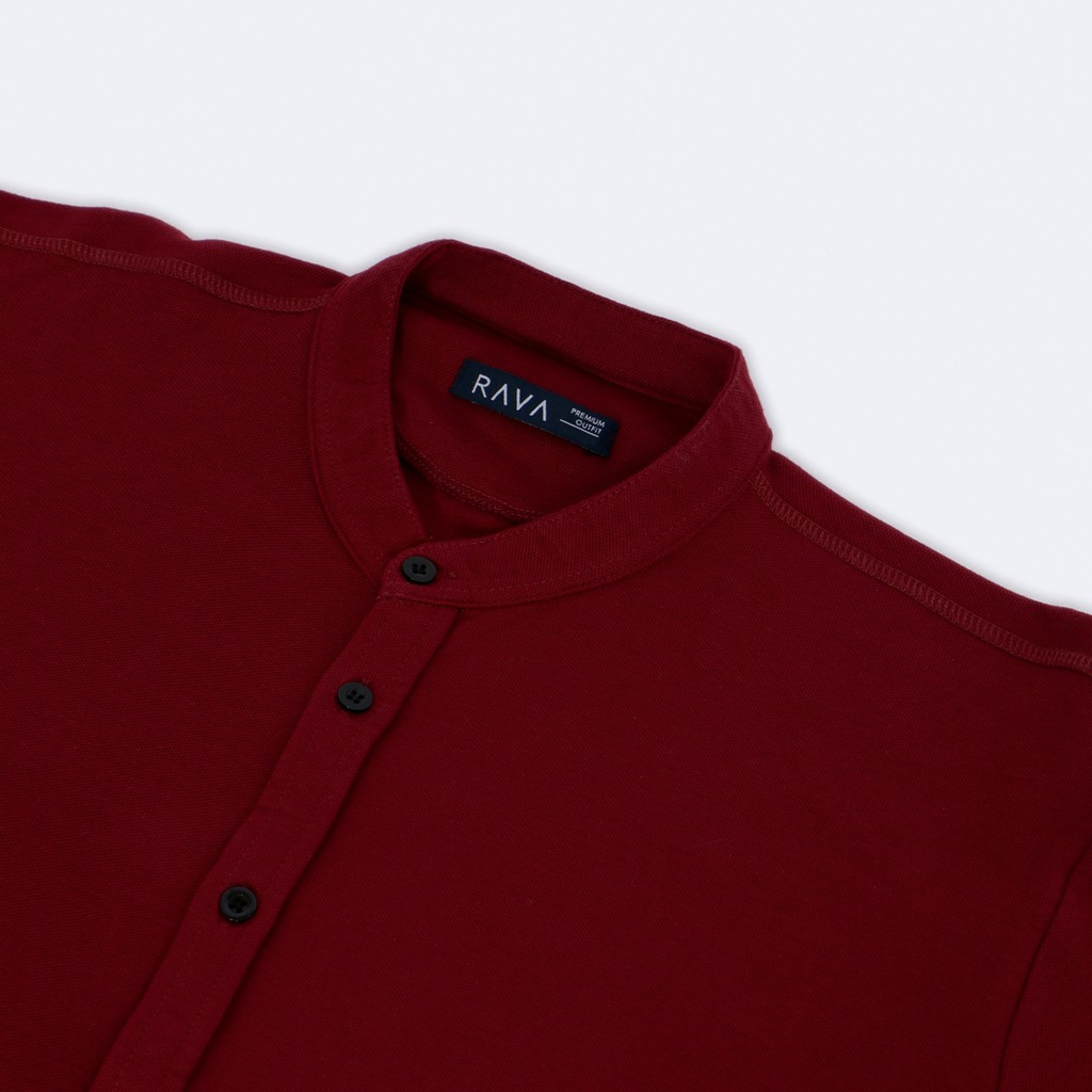 RAVA - Kemeja Polo Pique Kerah Ciangi Shanghai BIG SIZE by RAVA (BEST SELLER SHOPEE)