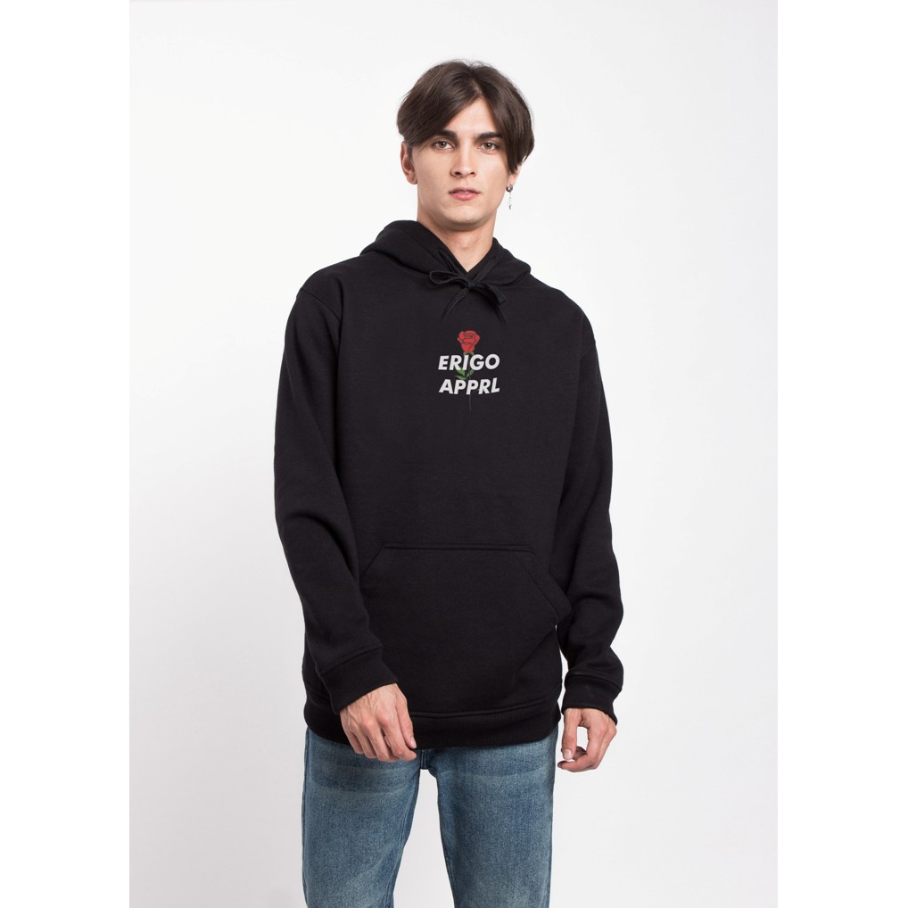  Erigo Hoodie  Akaihana Black Shopee Indonesia