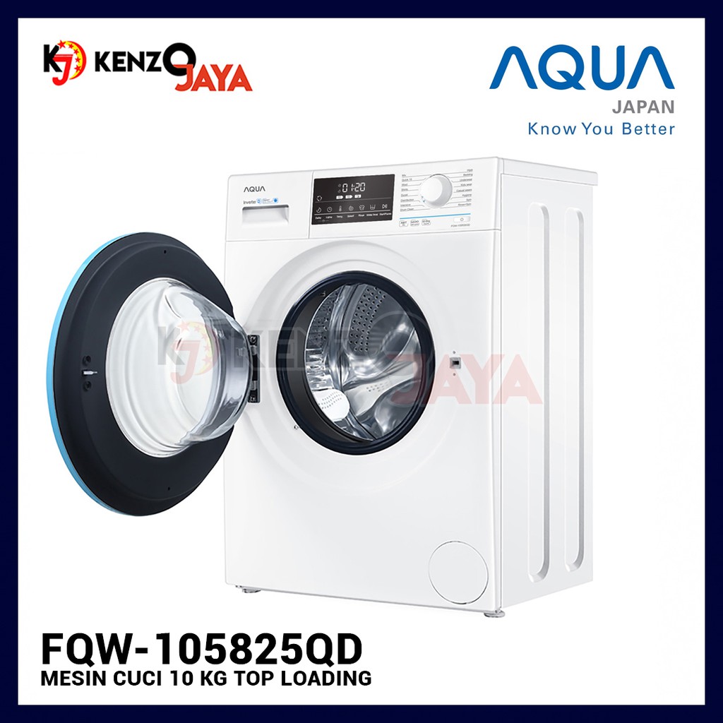 Mesin Cuci 1 Tabung 10 Kg AQUA FQW-105826QD