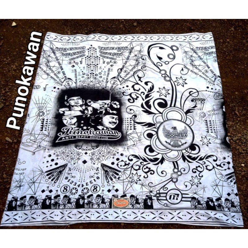 sarung batik Sujiwo tedjo punokawan