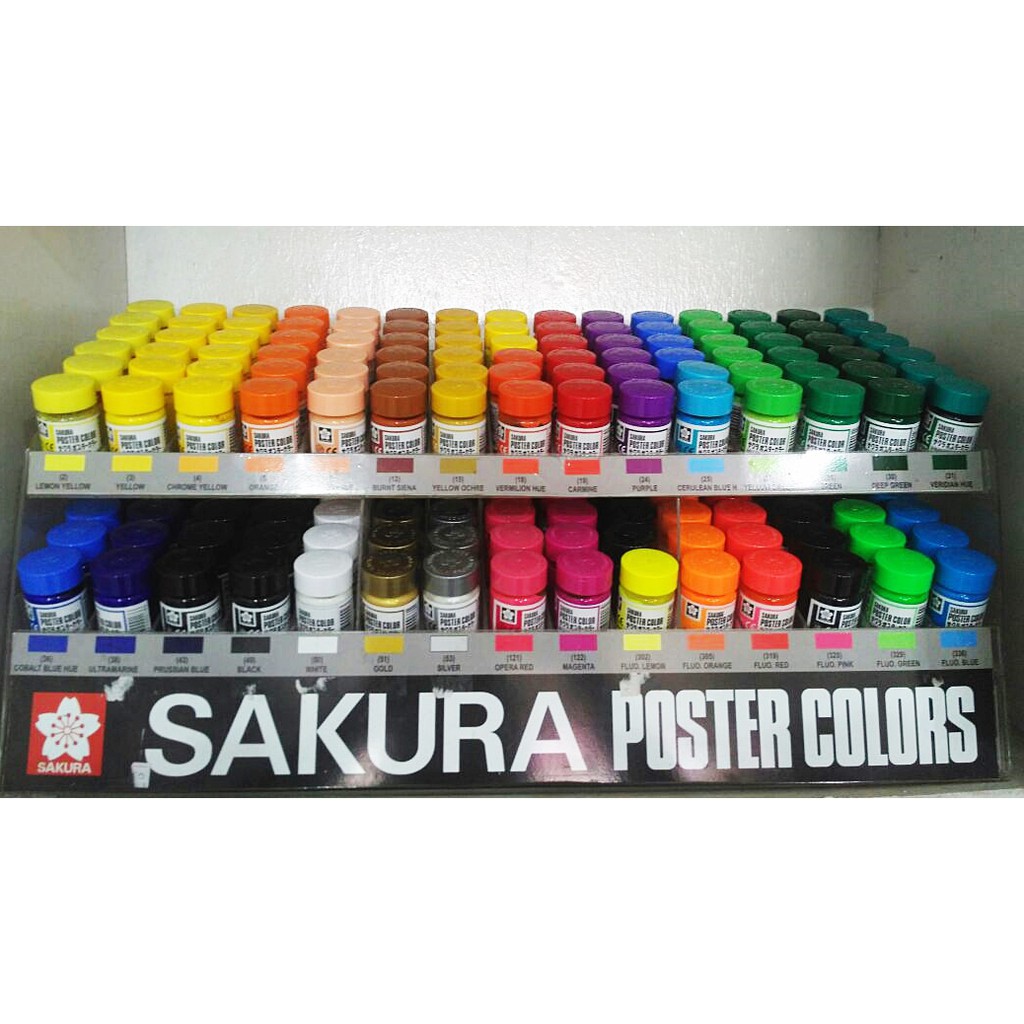 

Sakura Poster Fluorescent Colour - Cat poster sakura warna Fluo