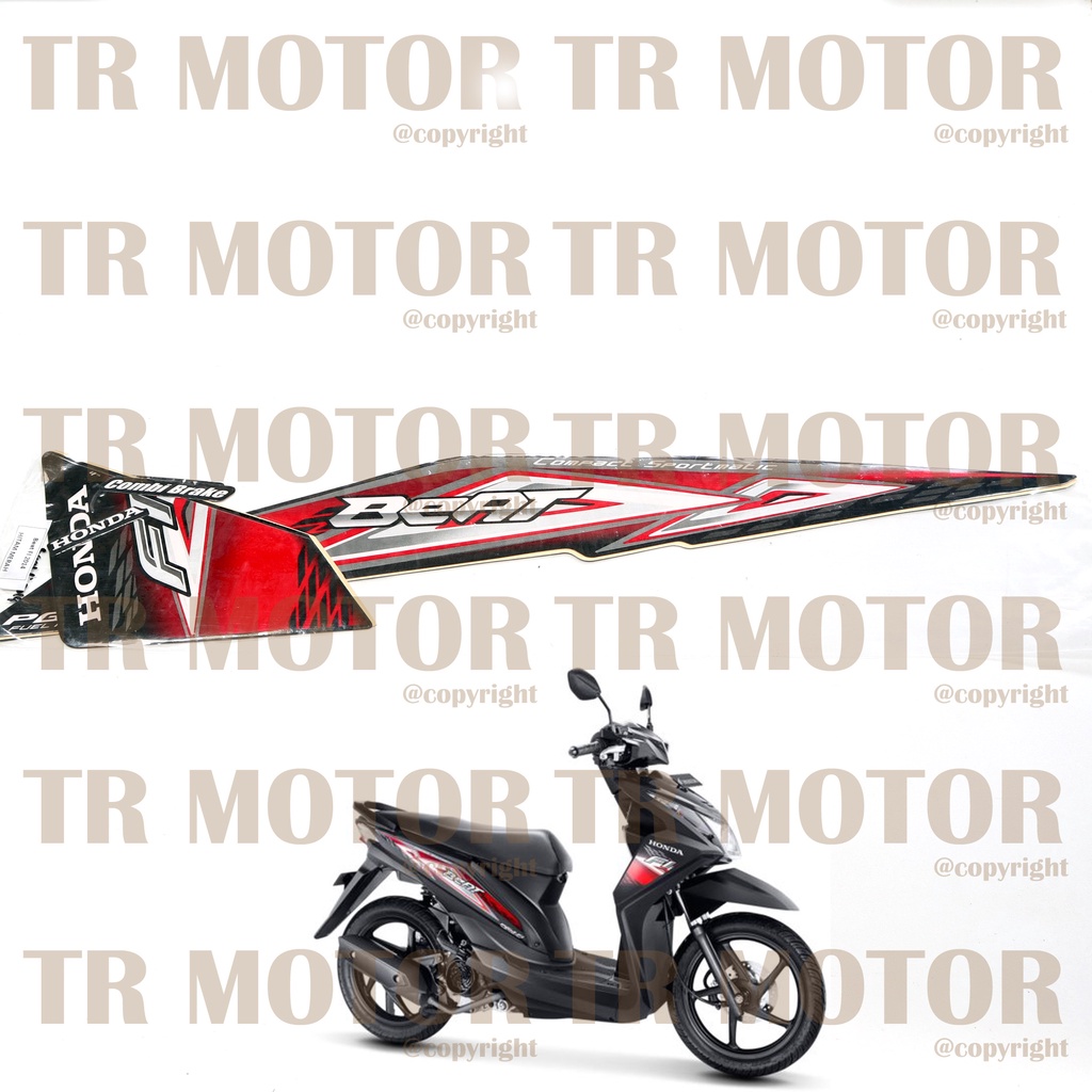 Stiker Motor Beat Fi 2014 Sticker Striping Lis Body Motor