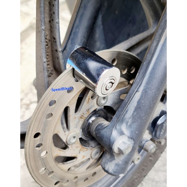 Kunci Gembok Motor Kunci Disk Disk motor Gembok Cakram Motor Kunci Cakram Motor Model Bulat Universal Semua Motor Honda Yamaha Suzuki Kawasaki Beat Vario Mio Nmax Pcx Aerox supra Revo vega jupiter mx