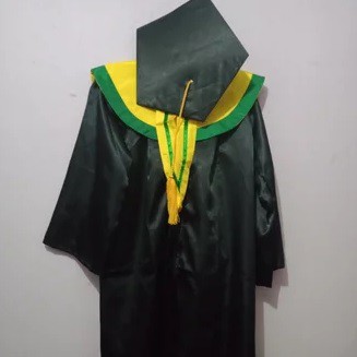 TERMURAH SET Seragam wisuda anak dewasa size TK SD SMP SMA DEWASA  jubah wisuda toga sleber