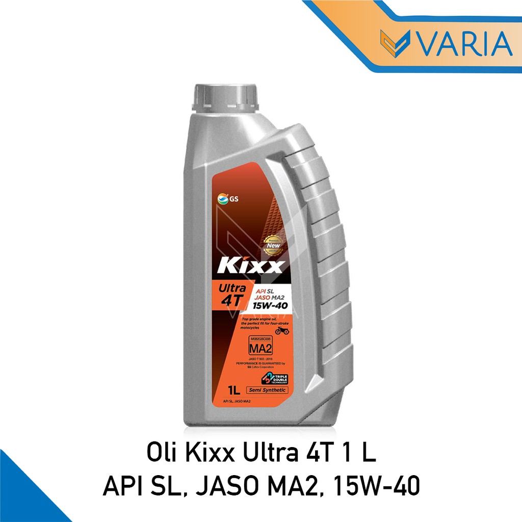 Oli Mesin Motor Kixx Ultra 4T 20W-50 API SL JASO MA2 1 L