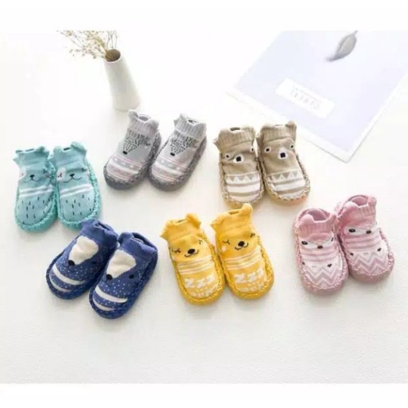 Kaos Kaki Bayi Anti Slip / Baby Socks Shoes / Sepatu Bayi Prewalker / Anak