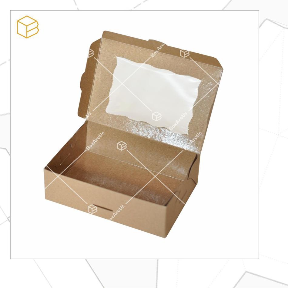 

Cake box, Dus kue, Kotak souvenir, Brownies box, Packaging - CB (20pcs) J44W
