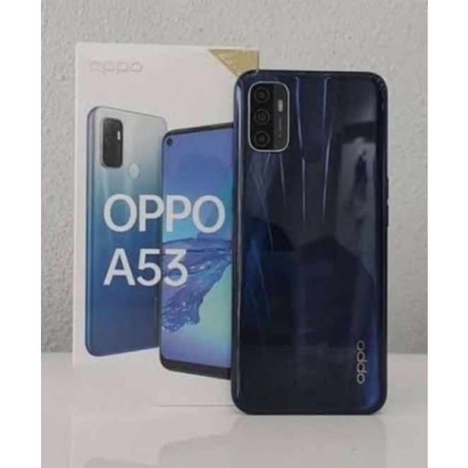 HP BARU OPPO A54 | A55 4GB|6GB/64GB|128GB GARANSI RESMI 100% ORIGINAL FULL AKSESORIS-A53 Hitam 4gb/128gb