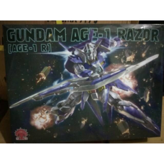 HG gundam AGE 1 RAZOR 1/144 dragon momoko