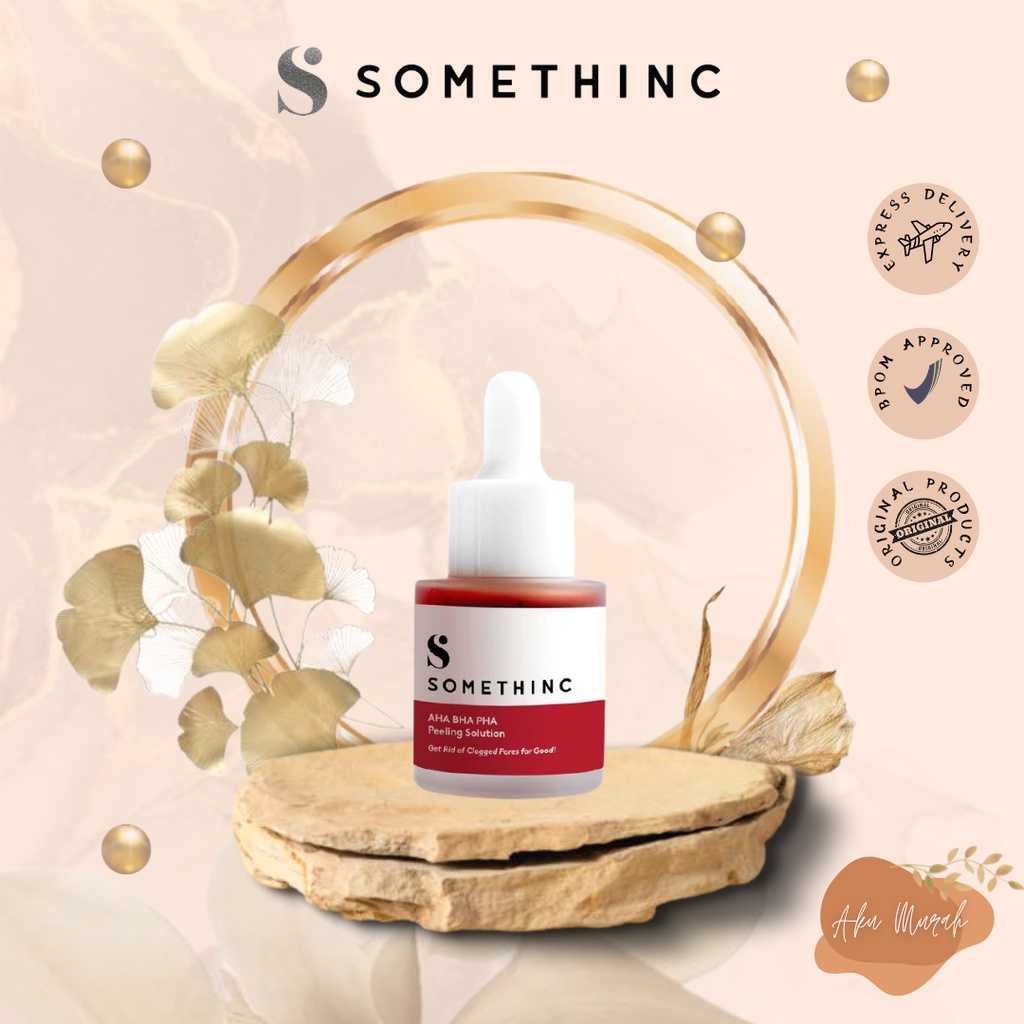 ✨ AKU MURAH ✨Somethinc AHA BHA PHA Peeling Solution Serum 20ML