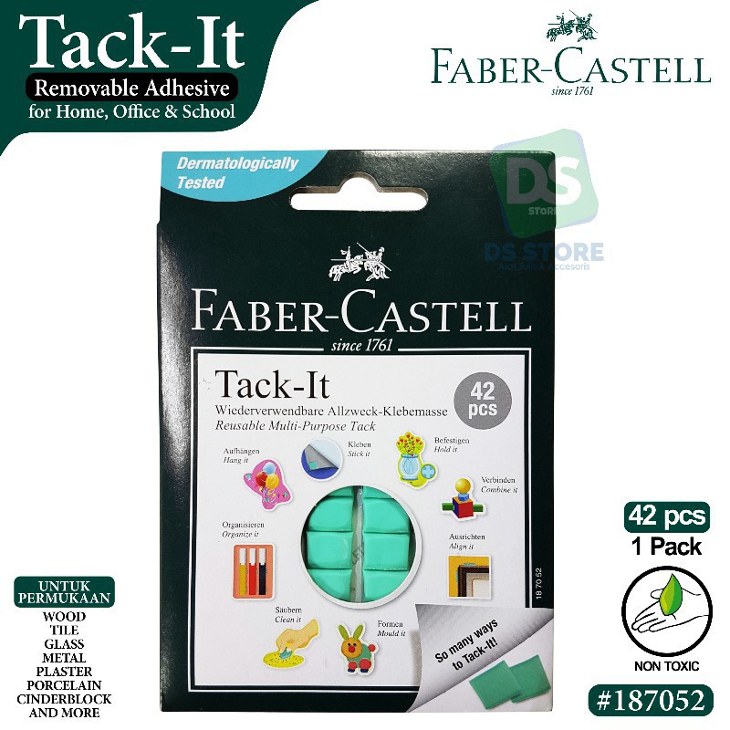 

Faber-Castell Adhesive Tack it 30gr Green