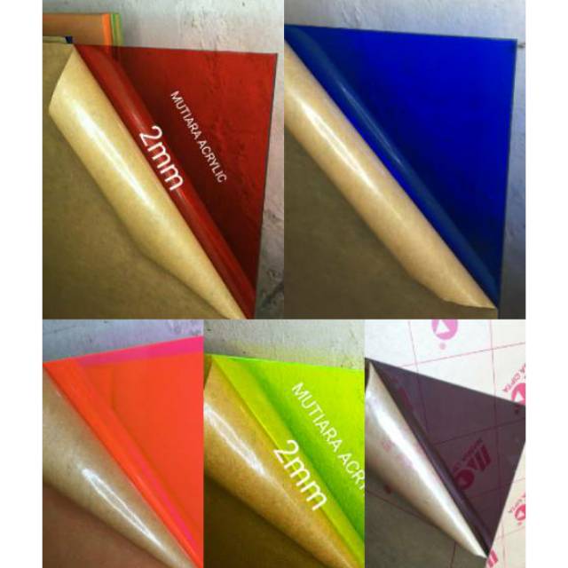 

RB Acrylic/Akrilik Lembaran 2mm/Akrilik Warna Transparan Ukuran A4/Mika Rayben.(21x30cm)