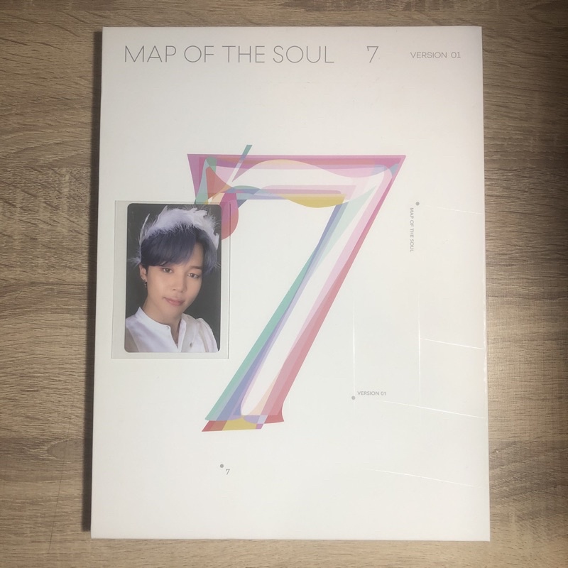 [ UNSEALED ] BTS MOTS 7 ver. 1 jimin pc photocard fullset album