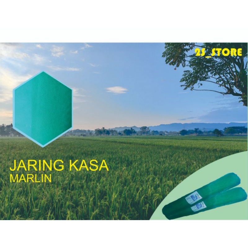 Jaring kasa hijau / insect net merk marlin [ ROLL ]