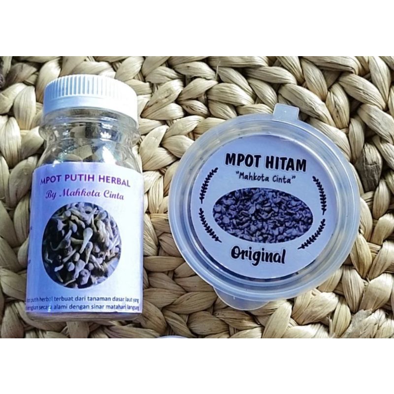 Sepaket mpot putih dan mpot hitam