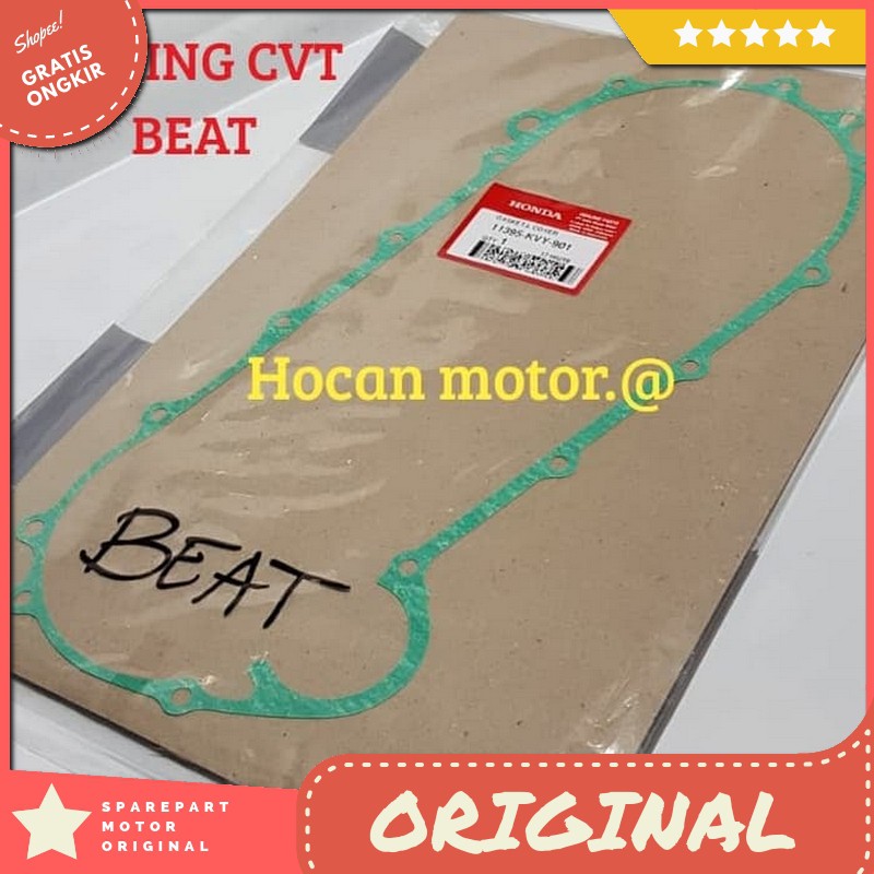 Paking Bak Blok Cvt Honda Beat Scoopy Honda Spacy Scopy Asli Ahm Original