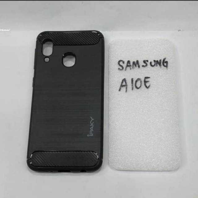 karet SAMSUNG A10E softcase ipaky SAMSUNG A10E silikon karet hitam