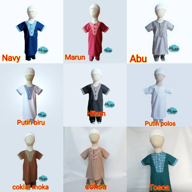 Baju Koko Turkey Turki Anak Murah TOSCA