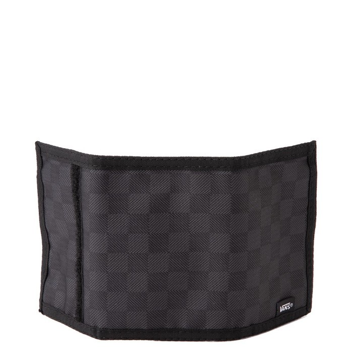 NEW Dompet Vans Original Slipped Wallet Black Check Original