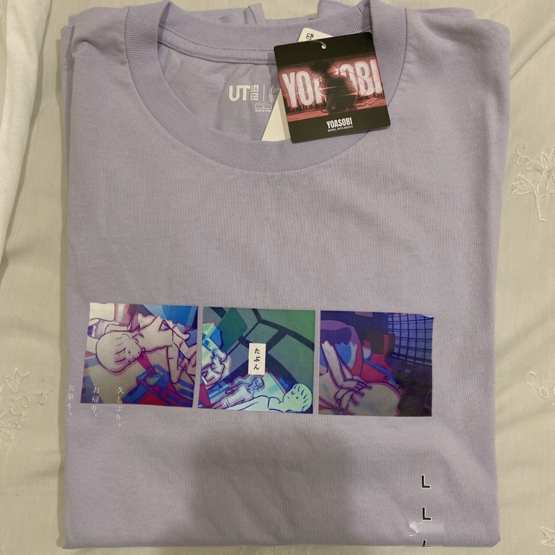 UNIQLO UT X YOASOBI LIMITED EDITION YORU NI KAKERU TABUN READY STOCK