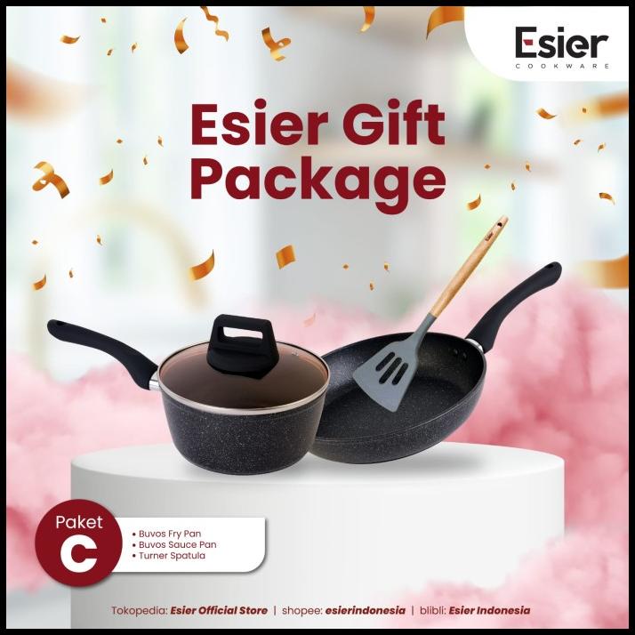 

Esier Gift Package - Paket Perlengkapan Masak Kado/Wedding/Birthday