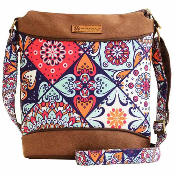 Tas Kulit Suede Selempang Mokamula SLING BAG KHATMANDU untuk Wanita