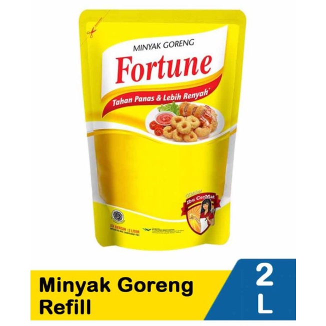 

PROMO 4 MINYAK GORENG FORTUNE 2 Liter kemasan standing Pouch