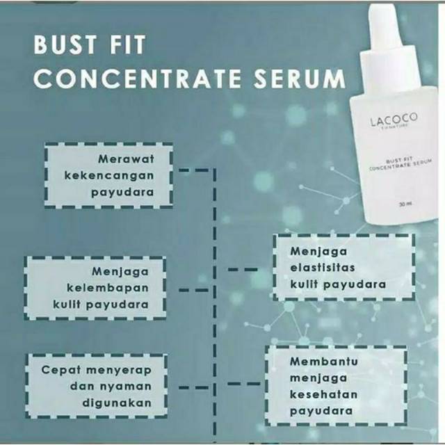 LACOCO BUSFIT / Pembesar Payudara / Pembesar pantat /Pengencang Payudara / Serum