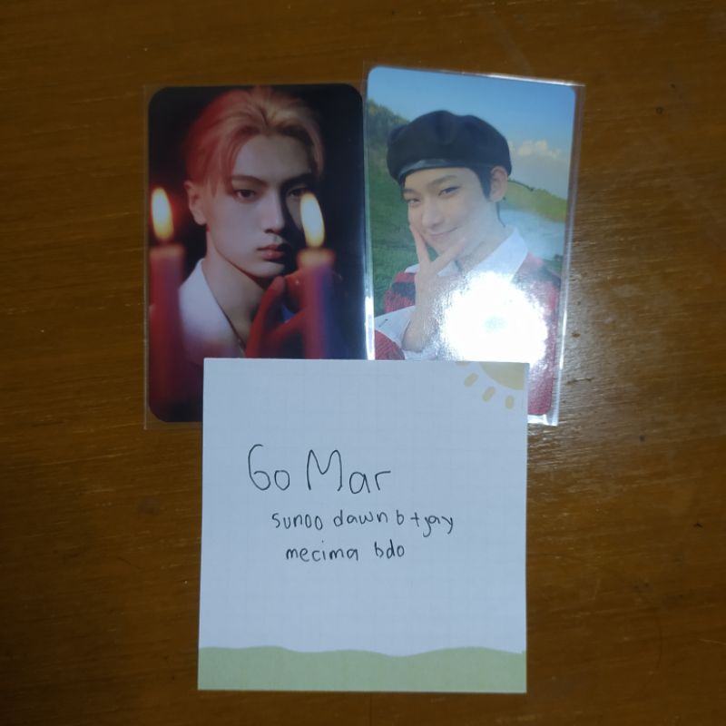 sunoo dawn b+jay mecima bdo (booked)