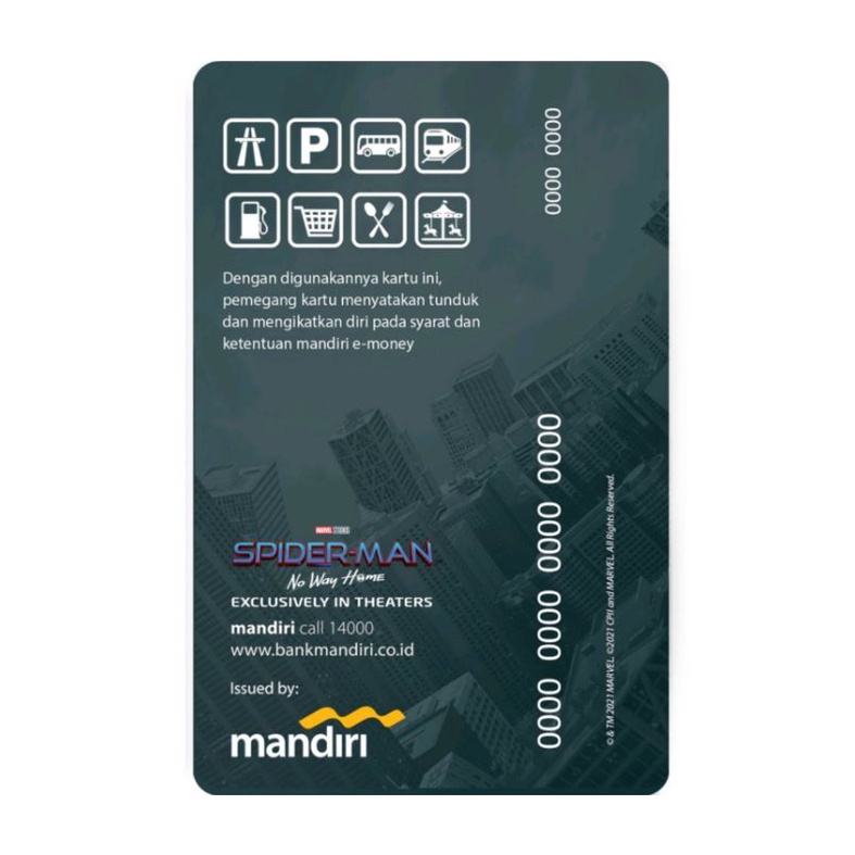 Kartu emoney/etoll Bank Mandiri Limited Edition 5