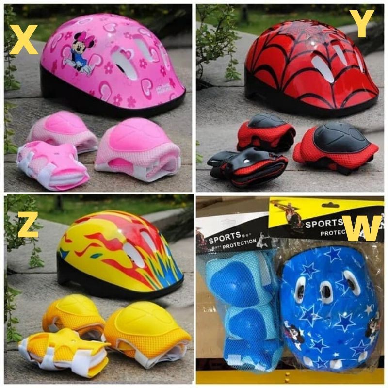 helm anak helm sepeda anak spiderman