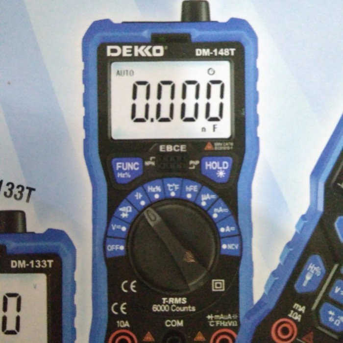 Digital Multimeter AVO meter multi Dekko DM-148T