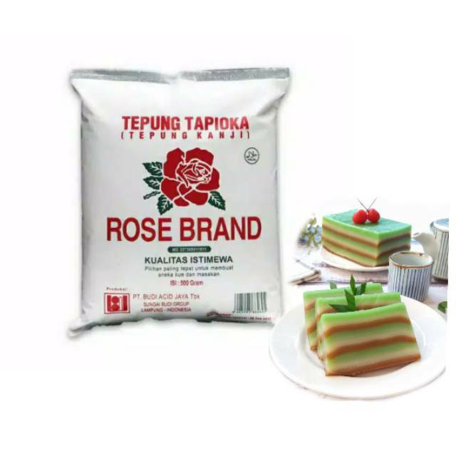 

Tepung tapioka rose brand 500 gram