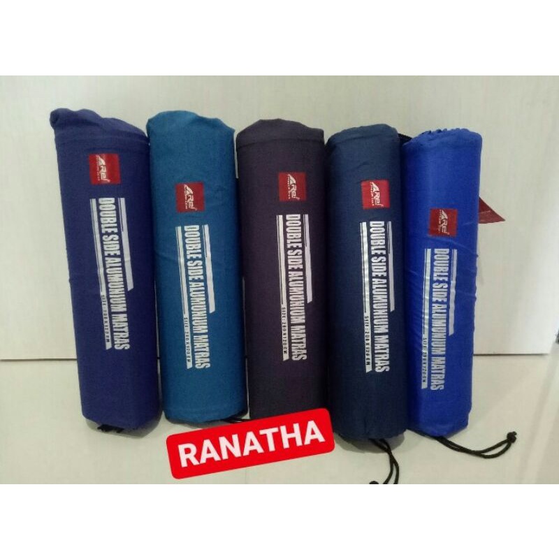 MATRAS CAMPING REI DOUBLE SIDE ALUMUNIUM 200 X 120 | MATRAS GUNUNG REI ALUMUNIUM