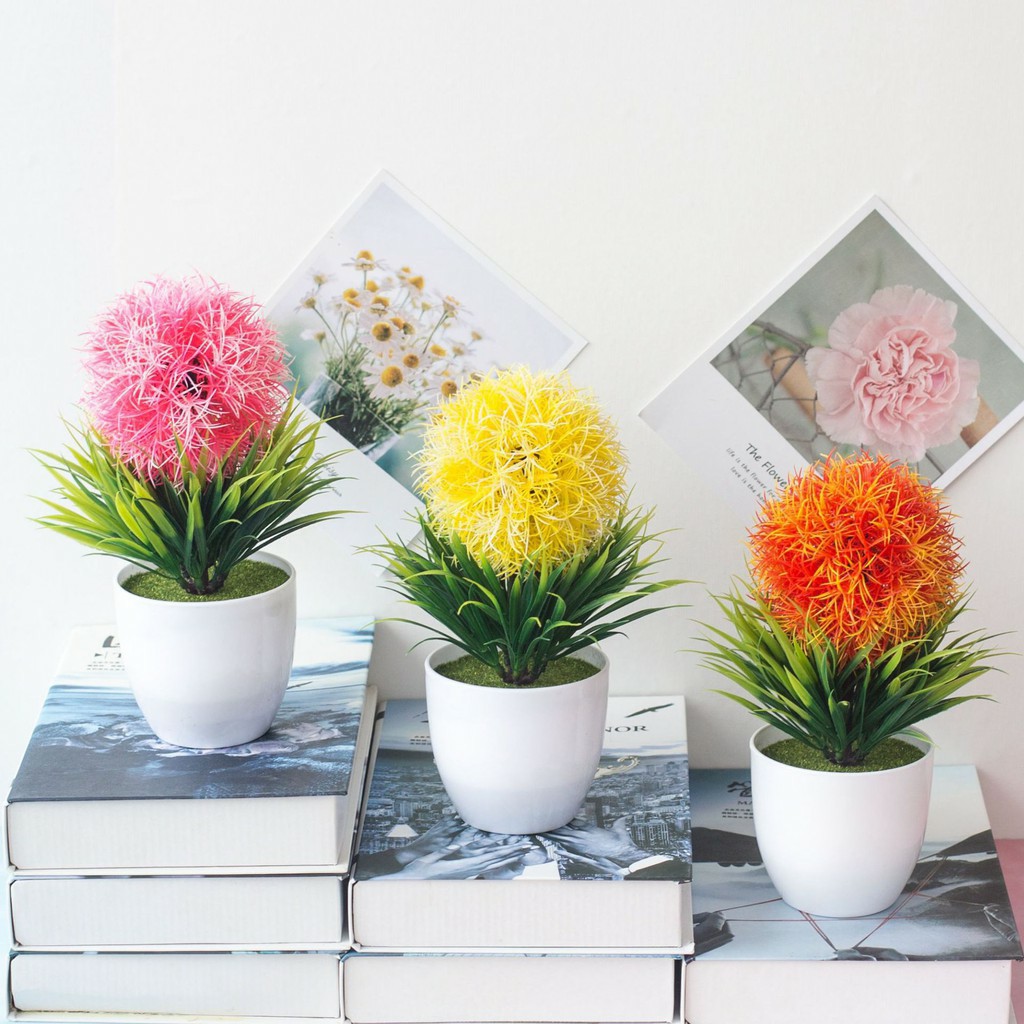 Kunataruma AM346 Bunga plastik / Pajangan bunga Artifisial / Snapdragon Vas-4