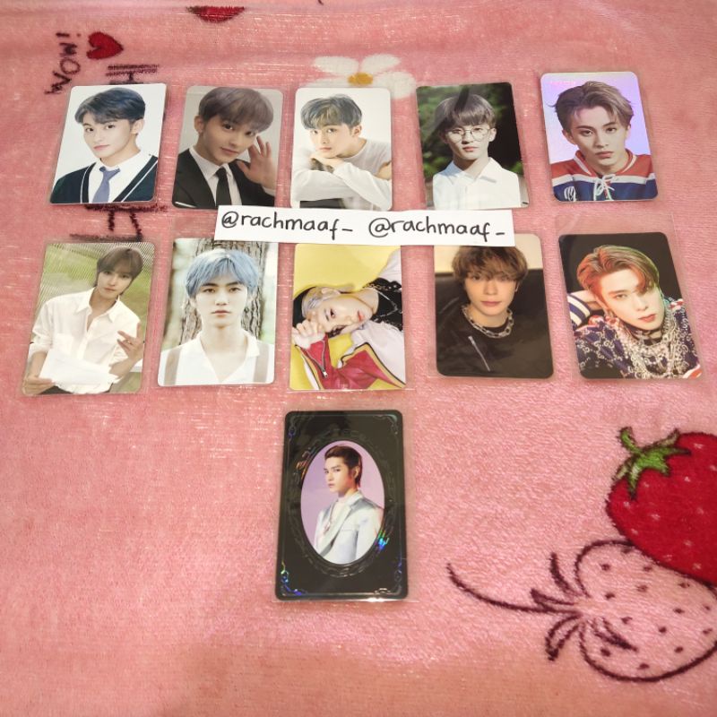 PC MARK B2S SG21 DAD BENE KTOWN HOLO PT.2, JAEHYUN WISHCARD MAW SG21, JAEMIN DAD, TAEYONG SUPERONE Y