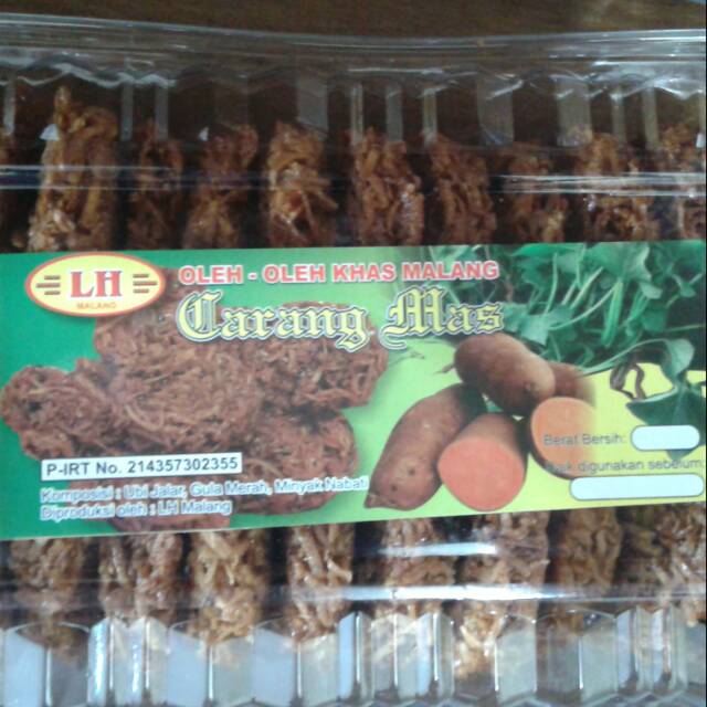 CARANG MAS LH CAMILAN CEMILAN KHAS MALANG