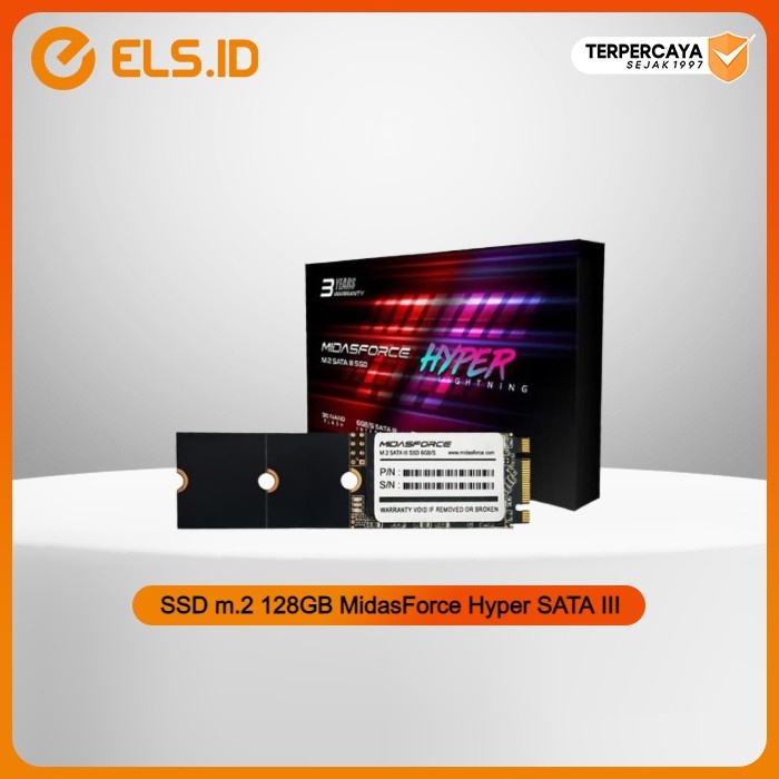 Jual Ssd M2 128gb Midasforce Hyper Sata Iii 2280 Shopee Indonesia 9856