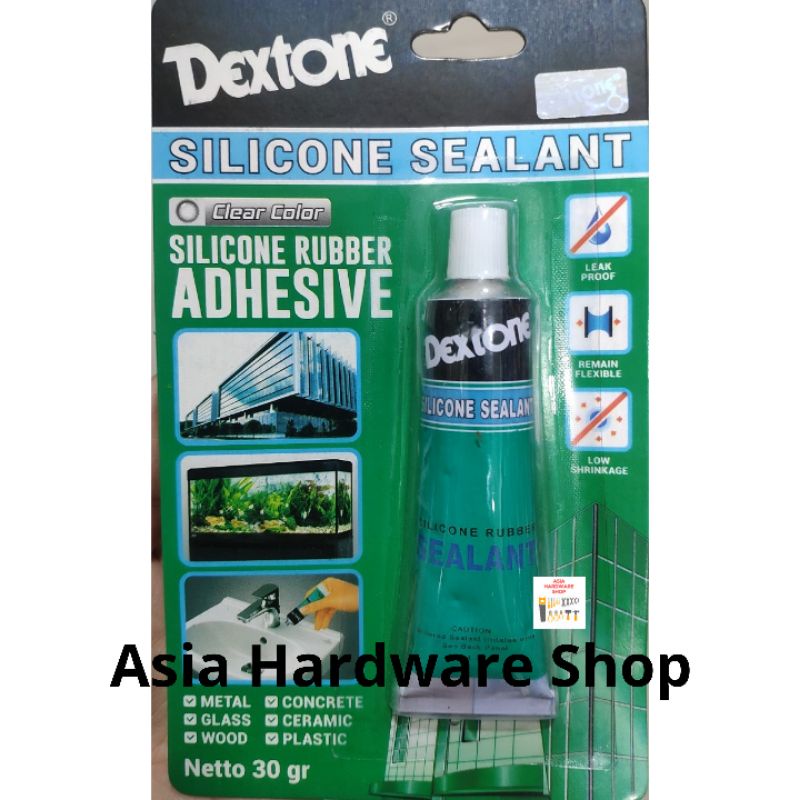 

Lem Sealant Kaca Dextone Kecil 30 gr