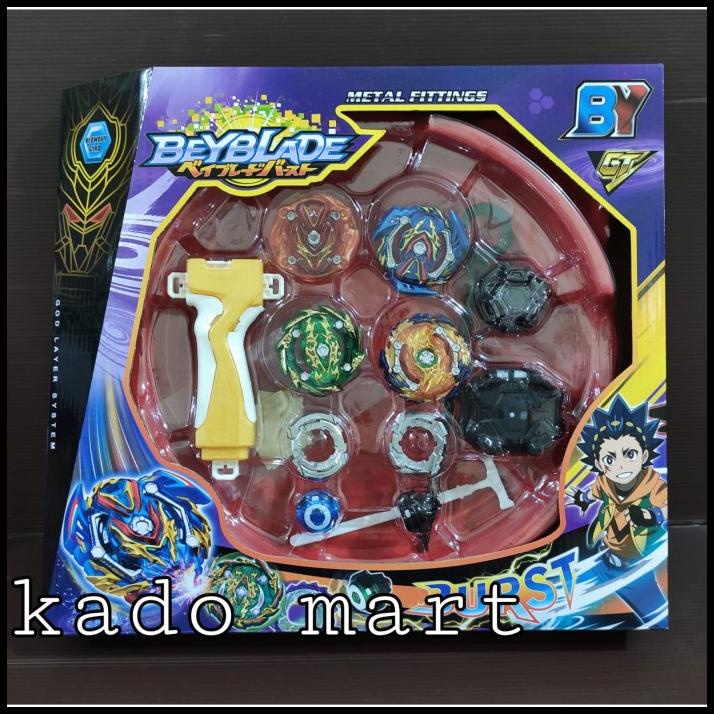 Gangsing Beyblade Mainan Anak Gasing Tornado Kemasan Box Promo Hari Ini