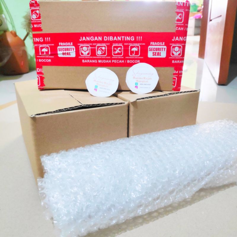 

Packing Kardus Bubble Wrap Tambahan