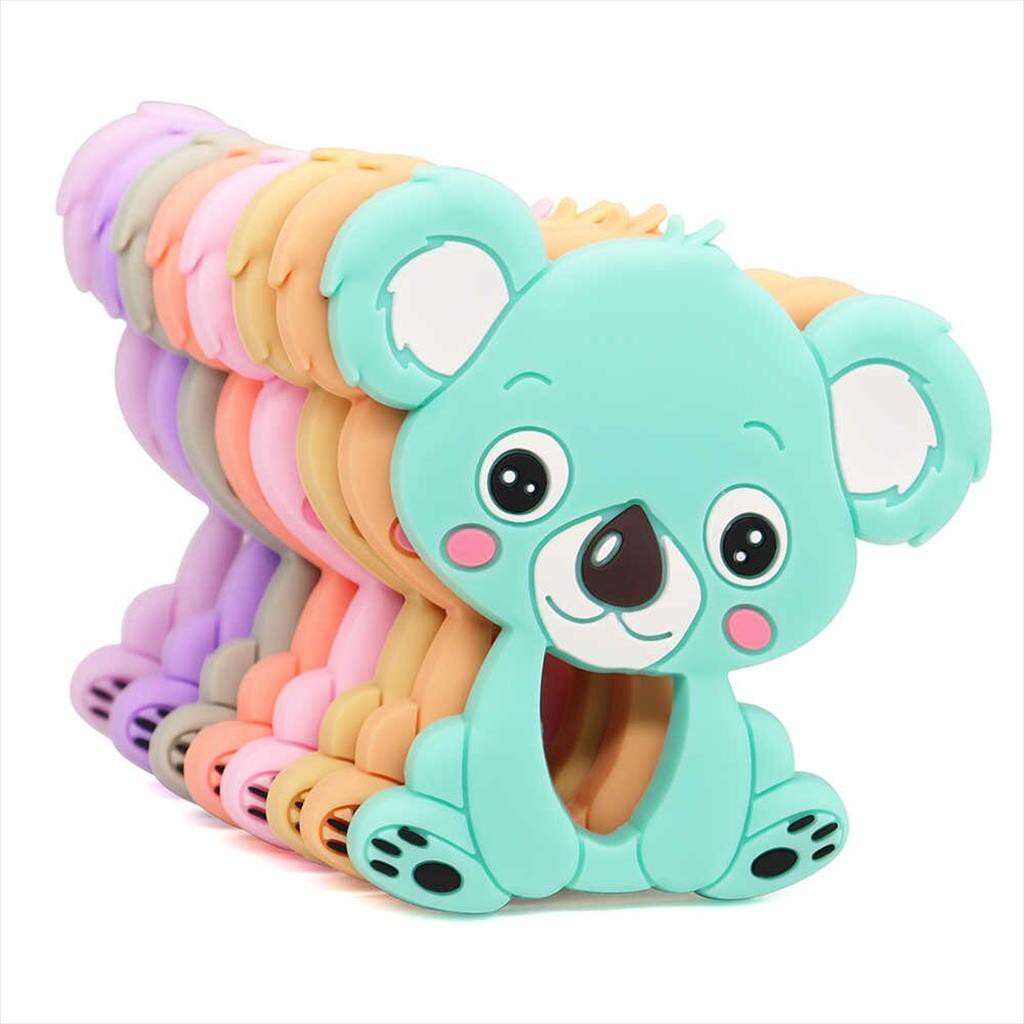 MD - Teether Cute Baby Koala / Baby Elephant , Gigitan Bayi Karakter Lucu