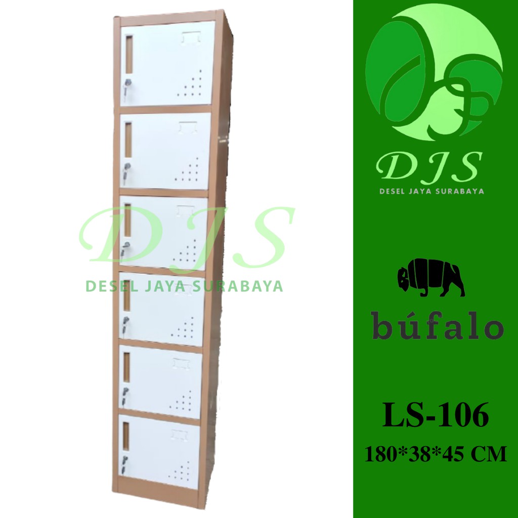 Lemari Loker / Lemari Locker / Loker Karyawan 6 Pintu / Loker Besi 6 pintu /Locker Besi 6 pintu / lo