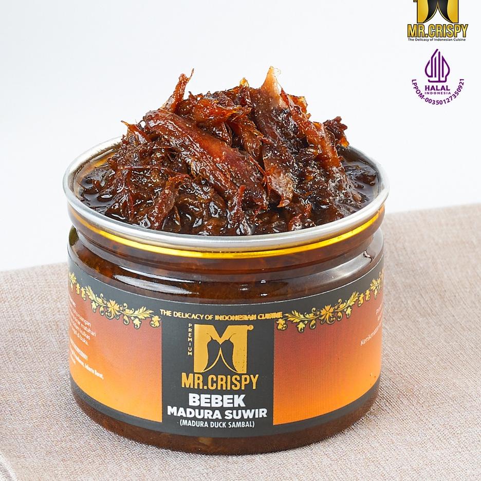 

Update! Bebek Madura Suwir/Sambel Bebek Madura/Bumbu Ireng Asli Madura Mr.Crispy