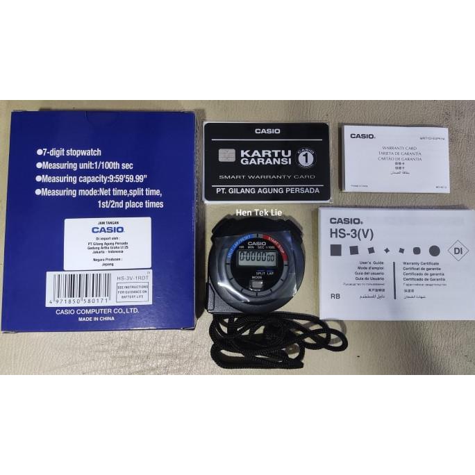 Stopwatch Casio Hs-3V Digital - Stop Watch Casio